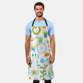 Tablier Motif sans soudure à ressort en simple carto dessi (Porté)