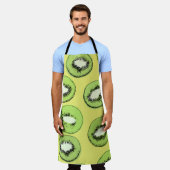 Tablier Motif sans soudure aux fruits Kiwi, arrière - plan (Porté)