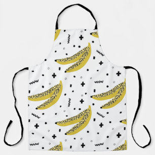 Tablier Motif sans soudure en été avec bananes dans pop ar