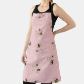 Tablier Motif sans soudure sur arrière - plan pastel. Vint (Insitu)