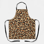 Tablier Motif sans voile Leopard (Recto)