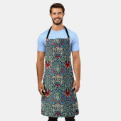 Tablier Motif Snakeshead par William Morris Apron (Porté)