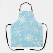 Tablier Motif Snowflake (Recto)