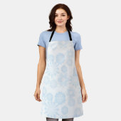 Tablier Motif Snowflake (Porté)