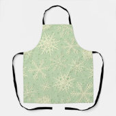 Tablier Motif Snowflake (Recto)