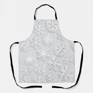 Tablier Motif Snowflake