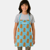 Tablier Motif Snuffleupagus Blue Stars & Dots (Insitu)