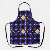 Tablier Motif spatial (Recto)