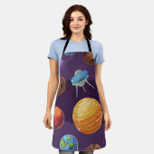 Tablier Motif spatial (Porté)