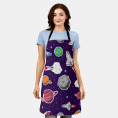 Tablier Motif spatial (Porté)