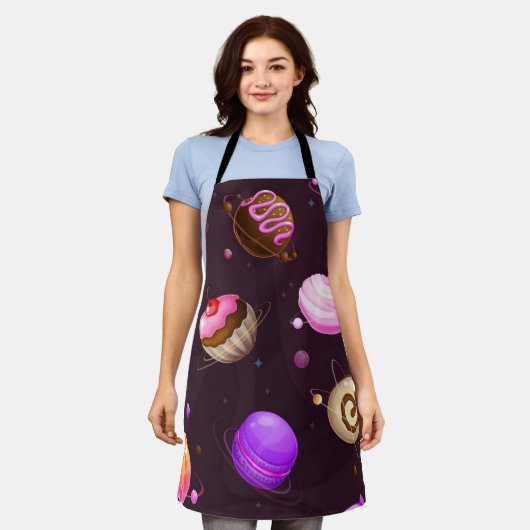 Tablier Motif spatial (Porté)