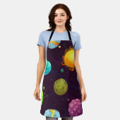 Tablier Motif spatial (Porté)