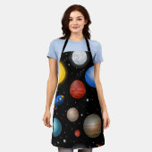 Tablier Motif spatial (Porté)