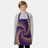 Tablier Motif spiral Vortex (Porté)