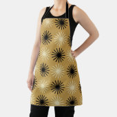 Tablier Motif Starburst moderne du milieu du siècle (Insitu)