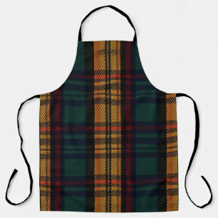 Tablier Motif Tartan Intemporel