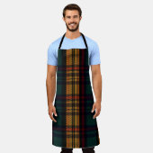Tablier Motif Tartan Intemporel (Porté)