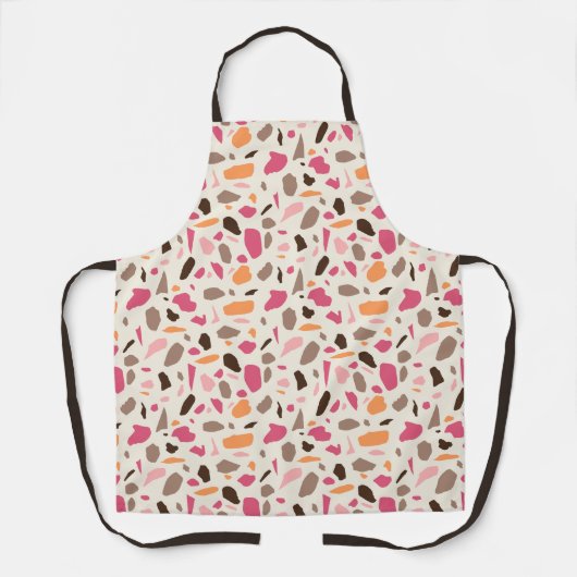 Tablier Motif Terrazzo (Recto)