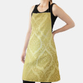 Tablier Motif thaïlandais suprême or arrière-terrain thaï, (Insitu)