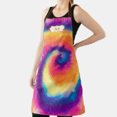 Tablier Motif Tie-Dye Coloré | Monogramme (Insitu)