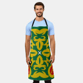 Tablier Motif traditionnel islamique. Conception d'impress (Porté)