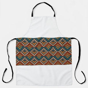 Tablier Motif traditionnel Tribal Aztec sans couture sur w