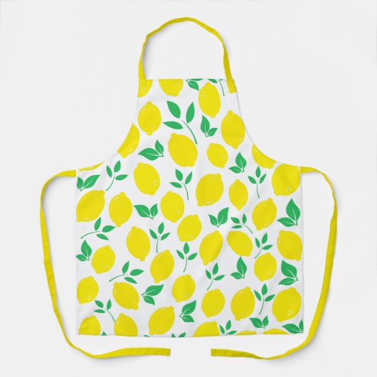 Tablier Motif transparent Citrus (Recto)