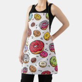 Tablier Motif transparent de donuts (Insitu)