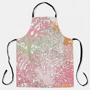 Tablier Motif transparent sous-marin avec belle 