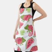 Tablier Motif tropical sans couture avec cha d'aquarelle m (Insitu)