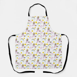 Tablier Motif Unicorn