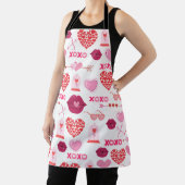 Tablier Motif Valentine`s Day 2023 Arrière - plan avec coe (Insitu)