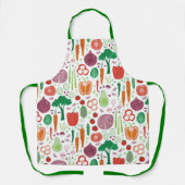 Tablier Motif végétal moderne (Recto)