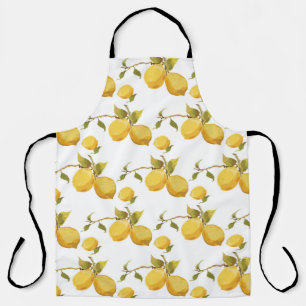 Tablier Motif vintage au citron