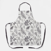 Tablier Motif vintage Botany et Papillon (Recto)