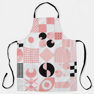 Tablier Motif vintage géométrique Abstrait fait avec sim
