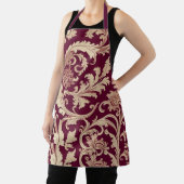 Tablier Motif Vintage marron et beige (Insitu)