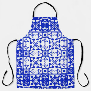Tablier Motif vintage monochrome. ornam Abstrait
