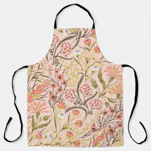 Tablier Motif Vintage Pastel Fleurs florales