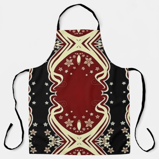 Tablier Motifs de défilement de styles classiques (Recto)