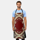 Tablier Motifs de défilement de styles classiques (Porté)