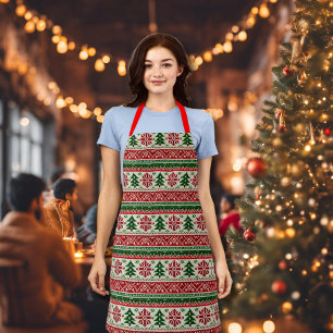 Tablier Motifs Festif Pine