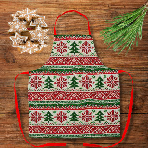 Tablier Motifs Festif Pine
