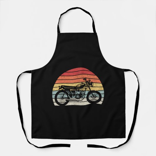 Tablier Motorcycle vintage (Recto)