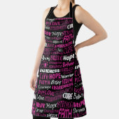 Tablier Mots De Sensibilisation... Cancer Du Sein (Insitu)