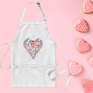 Tablier Mots du coeur