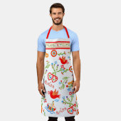 Tablier Mouchoirs d'amour de Valentine (Porté)