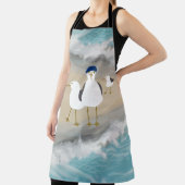 Tablier Mouettes Silencieuses Allover Apron (Insitu)