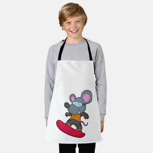 Tablier Mouse as Snowboarder (Porté)