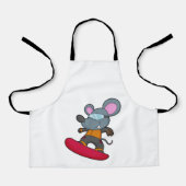 Tablier Mouse as Snowboarder (Recto)